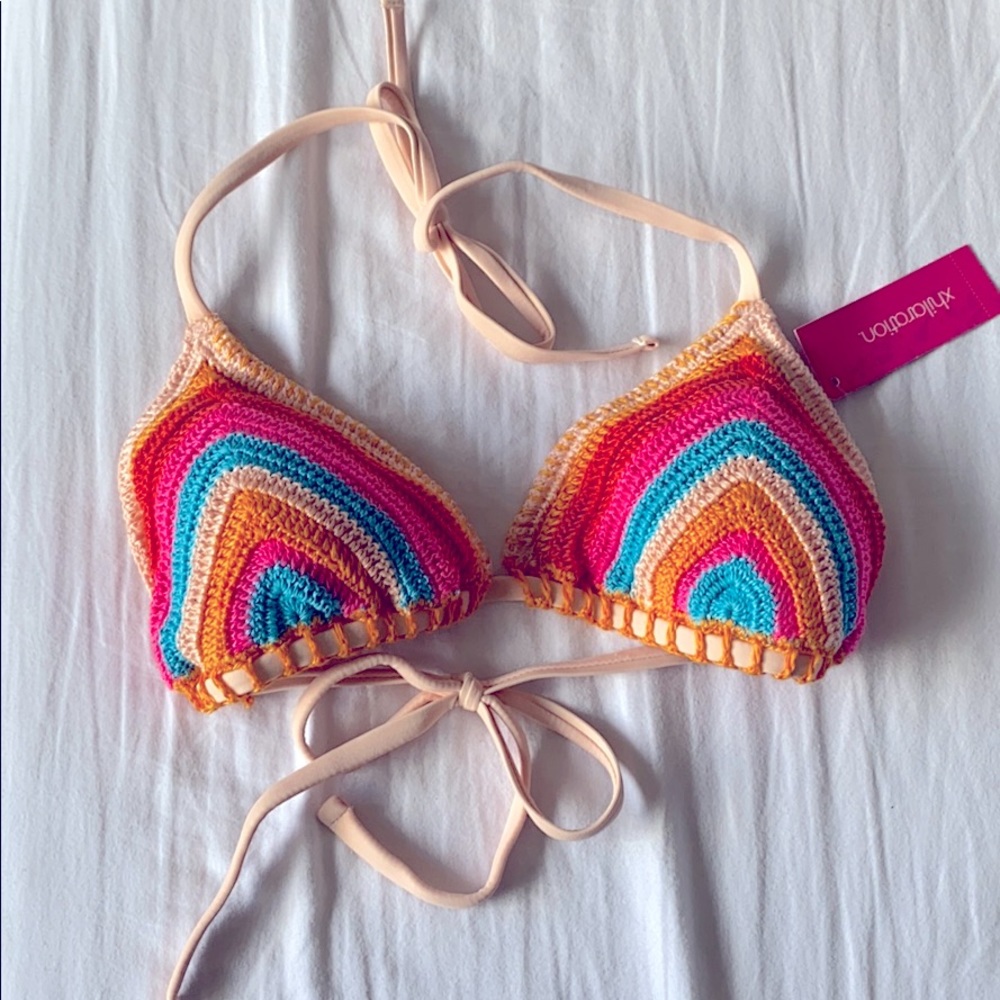 Bikini top Multi colored cute